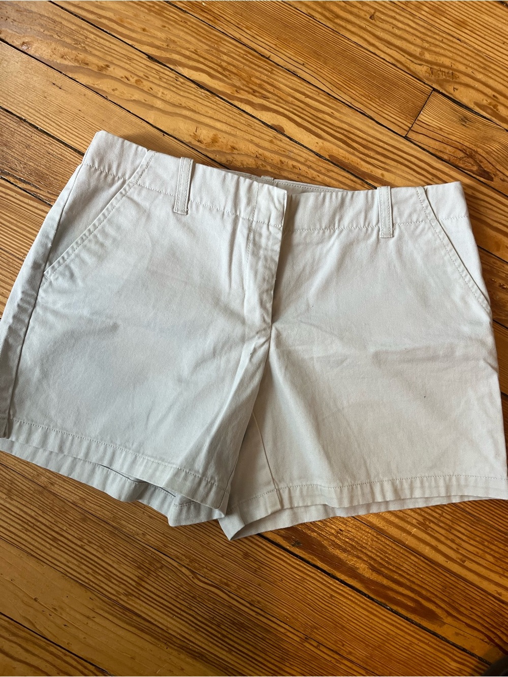 J. Crew Light Cream Casual Chino Shorts